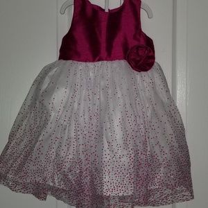 Stunning girls 24mo fuschia dress